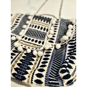 Coastal Boho Style Hand Made Woven Shoulder Bag Crossbody Clutch Island Vibe